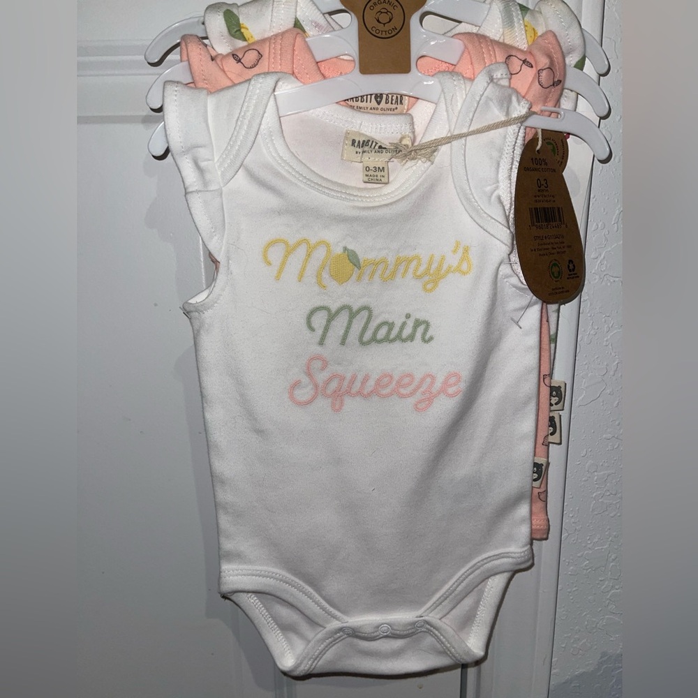 3-pack baby girl clothes